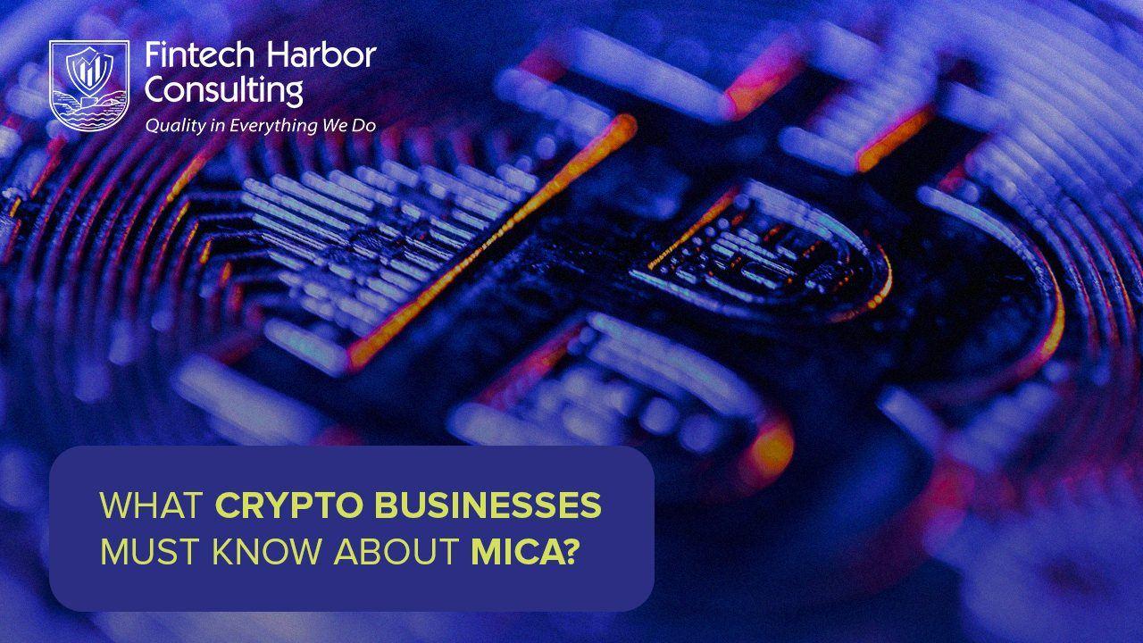 必须了解的加密货币企业 MiCA 概念:金融科技港湾的专业见解